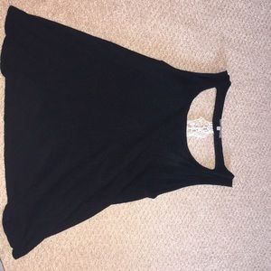 Super adorable open back tank